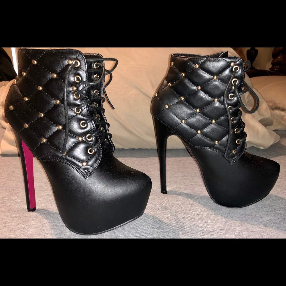 🎁Black Booties
